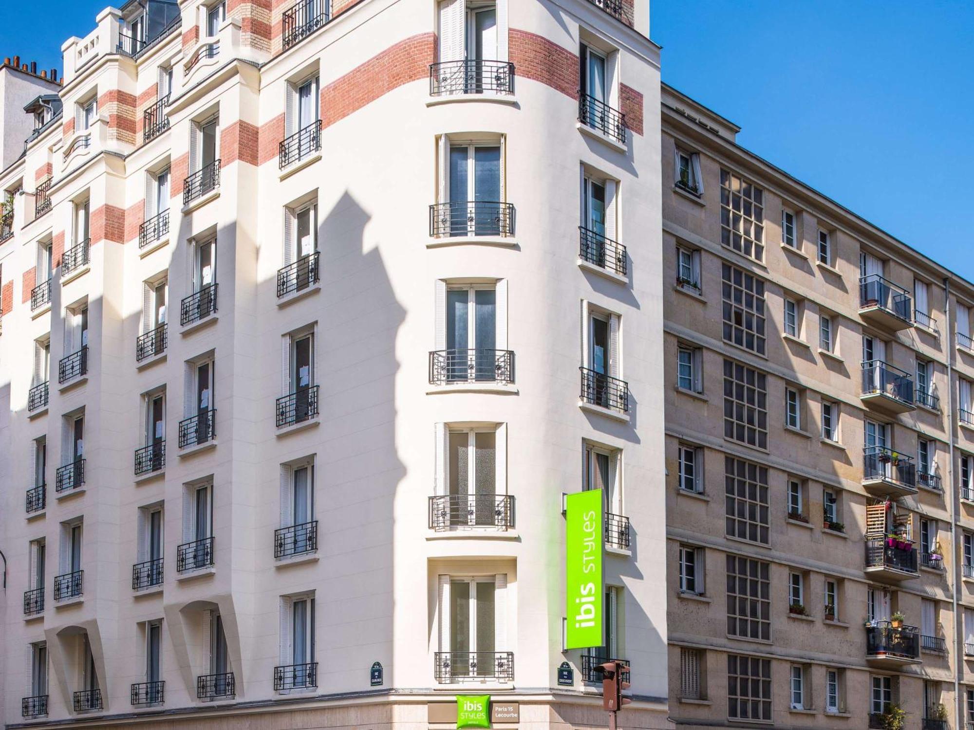 Hotel Ibis Styles Paris 15 Lecourbe Exterior foto