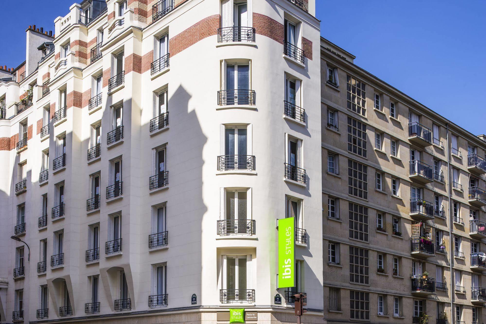 Hotel Ibis Styles Paris 15 Lecourbe Exterior foto