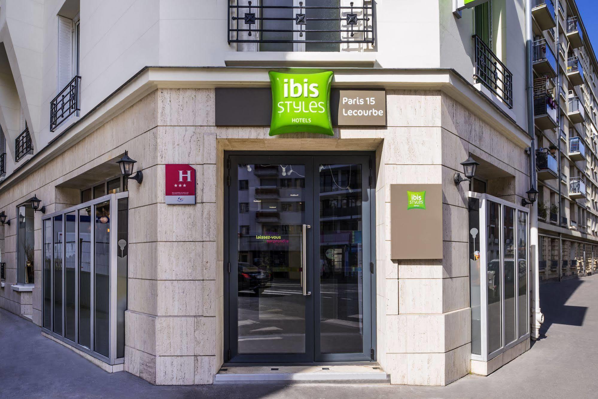 Hotel Ibis Styles Paris 15 Lecourbe Exterior foto